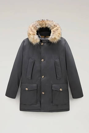 Woolrich Idee regalo jacket artic parka Uomo Cotone Grigio Grigio Shadow