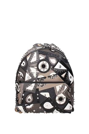 Fendi Backpack and bumbags Men Leather Multicolor