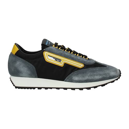 Clam markeerstift Inloggegevens Prada Sneakers Men 2EG276SCAMOSCIATODELNERO Fabric 354€