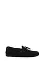 Tod's Loafers Men Suede Black