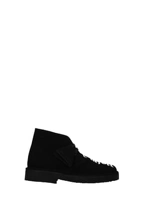 Palm Angels Ankle boots Women Suede Black