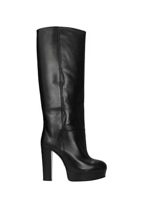 Gucci Boots charlotte Women Leather Black