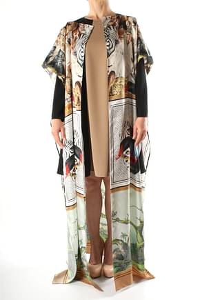 Burberry Fulares cape Mujer Seda Multicolor