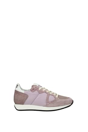 Philippe Model Sneakers Women Suede Violet Wisteria