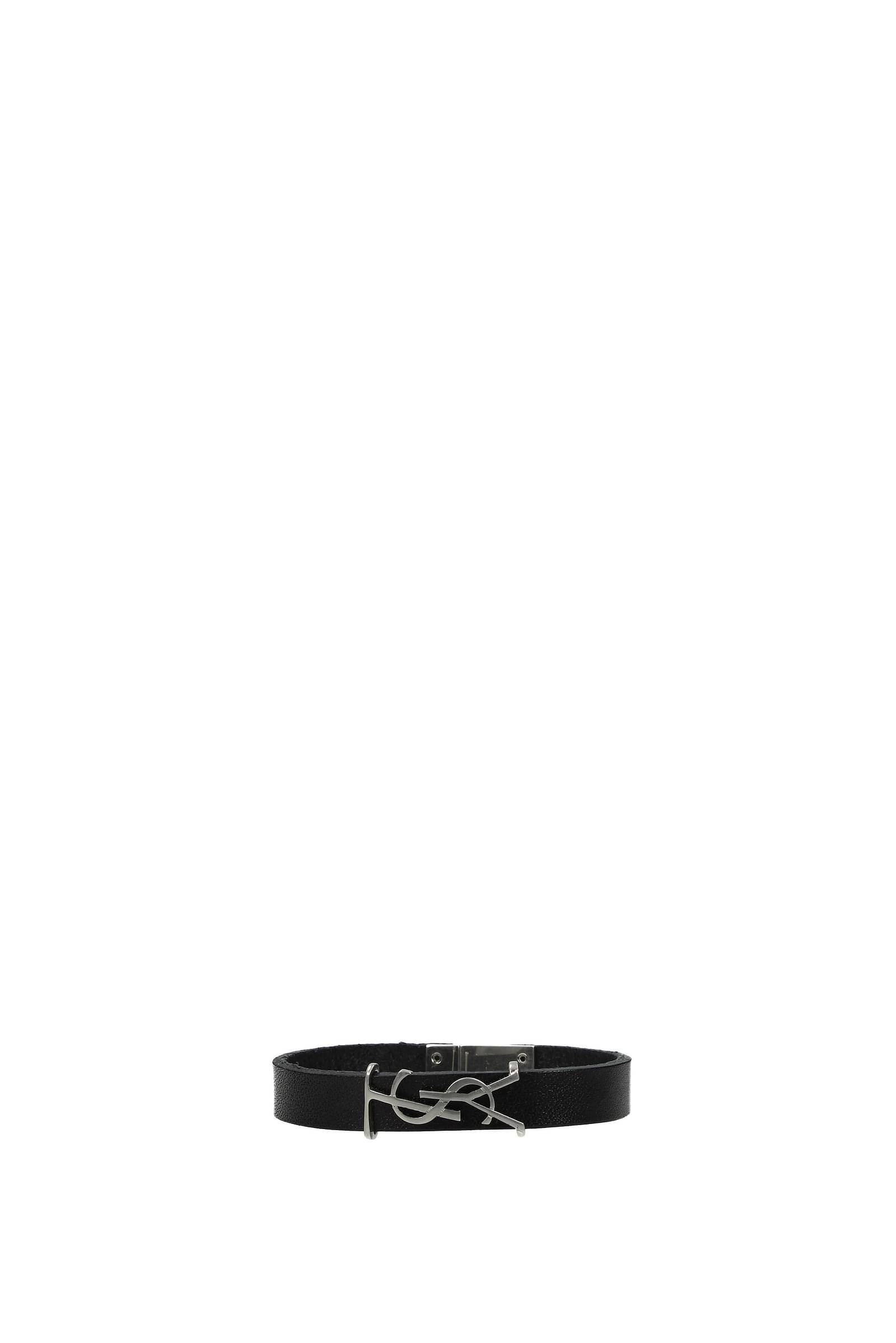Saint Laurent Classic Wool Peacoat - Silver Branded bracelet Saint Laurent  - IetpShops Malaysia