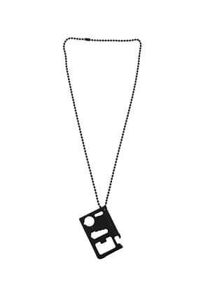 Off-White Collares Hombre Bronce Negro