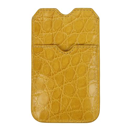 Burberry Selfphone cover Women PORTACELLULARESTAMPAGIALLO Leather 215,25€