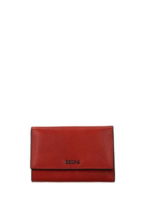 Bric's Wallets Women Leather Red
