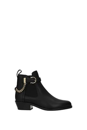 Salvatore Ferragamo Ankle boots ardisie Women Leather Black