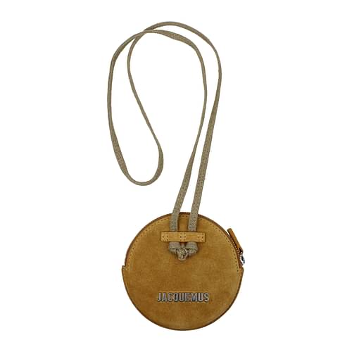 Jacquemus Men's Le Pitchou Leather Coin Bag