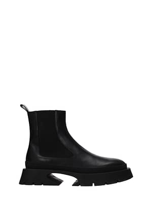 Jil Sander Ankle boots Women Leather Black