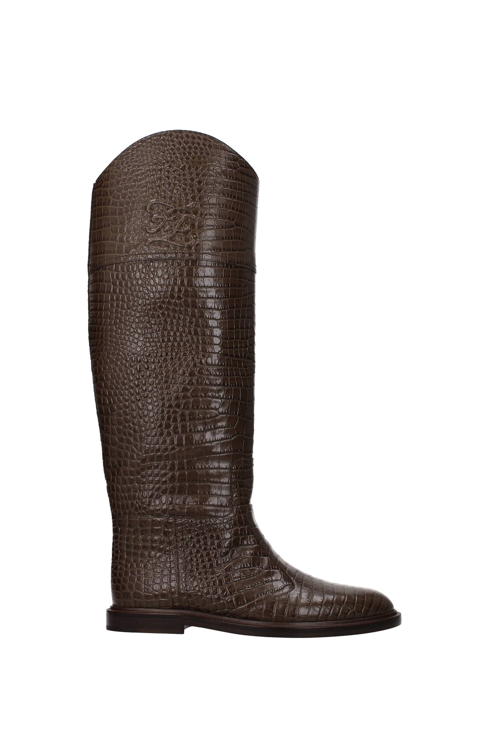 Fendi hotsell crocodile boots