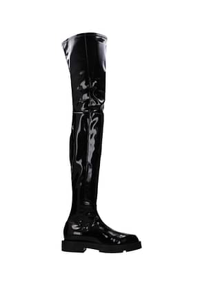 Givenchy Boots Women Patent Leather Black