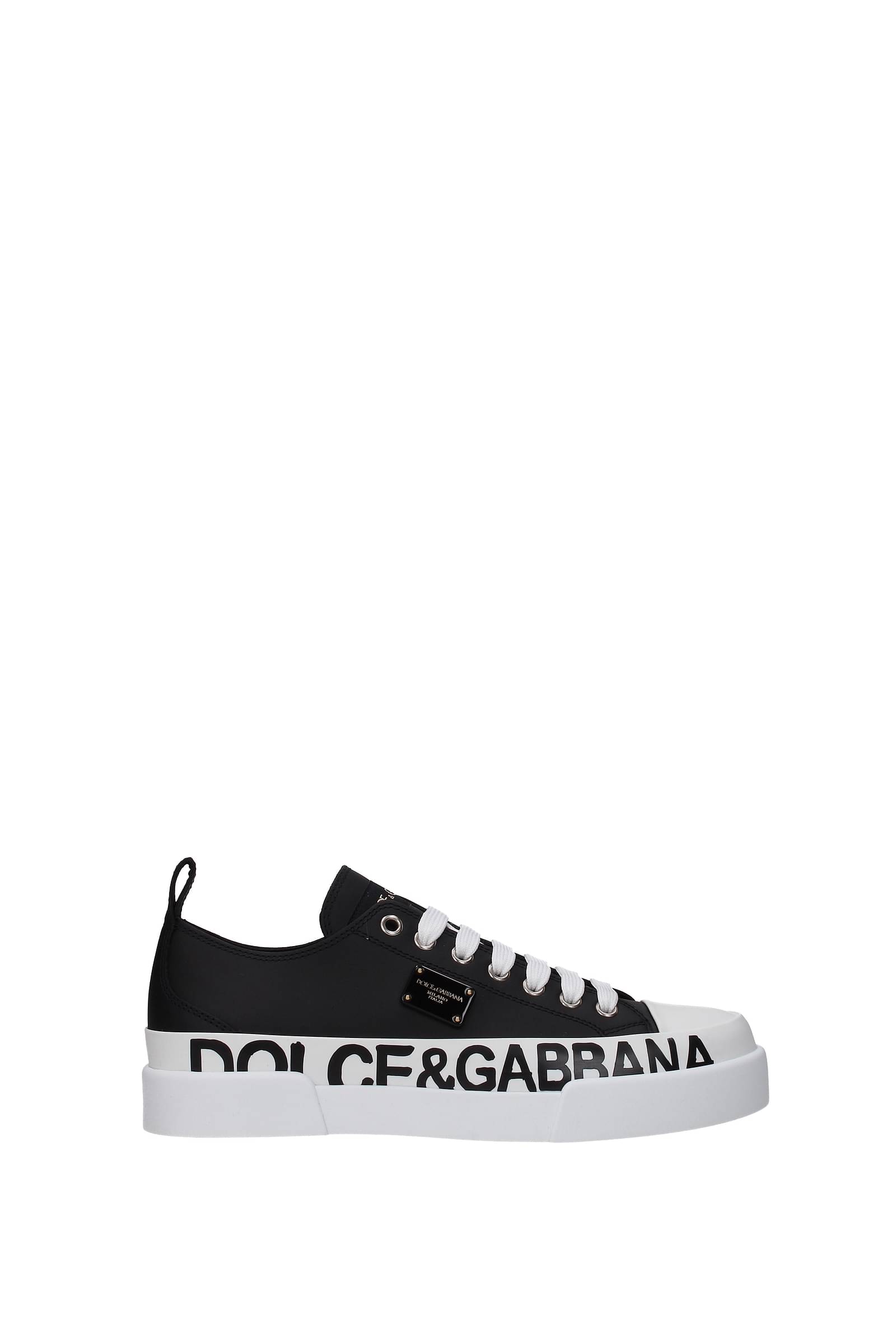 Dolce&Gabbana Sneakers Women CK1886AO51589690 Leather Black Black 