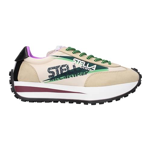 Stella McCartney Sneakers Women 810117E000517214 Fabric White Beige 259,88€