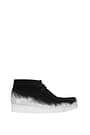 Clarks Ankle Boot wallabee Men Suede Black White