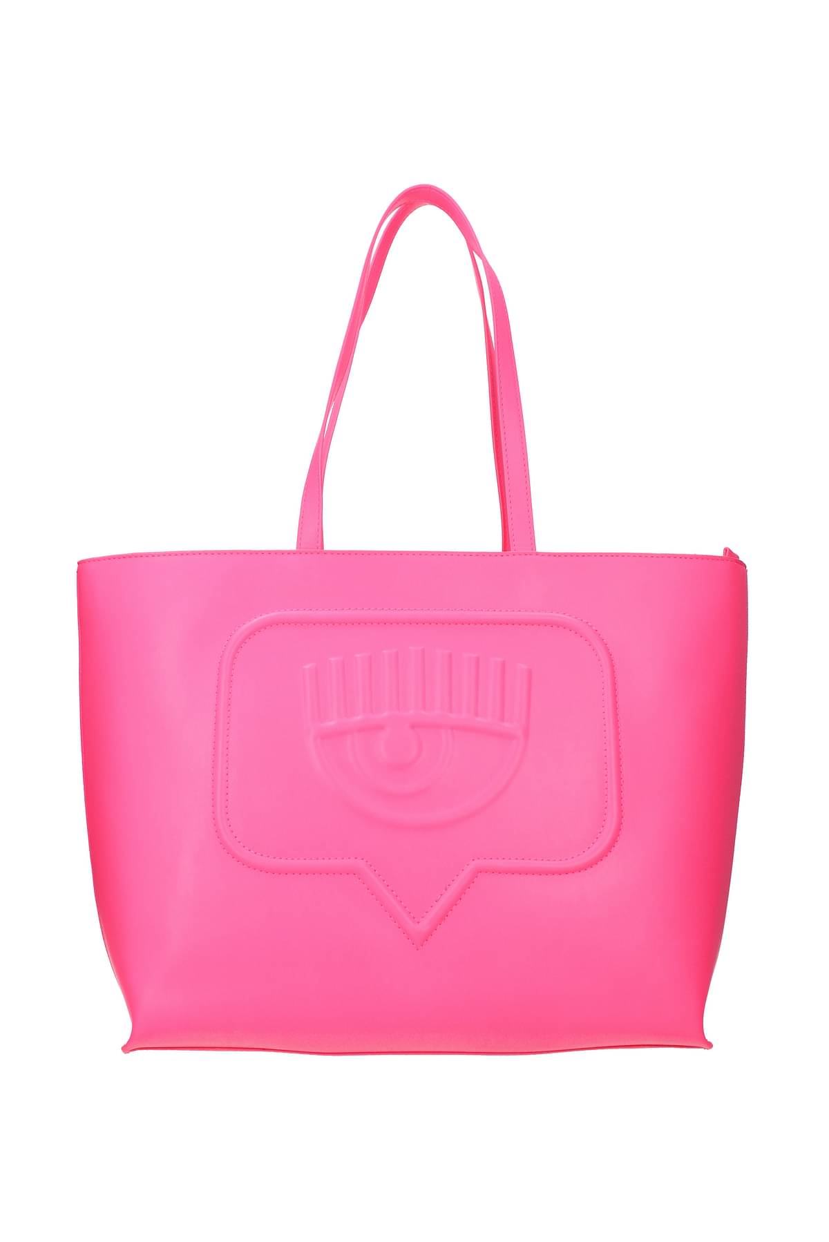 Chiara Ferragni cut-out handle tote bag, Pink