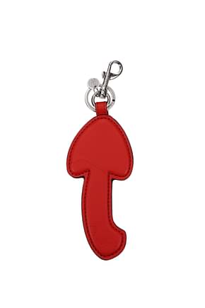 Jw Anderson Key rings Men Leather Red