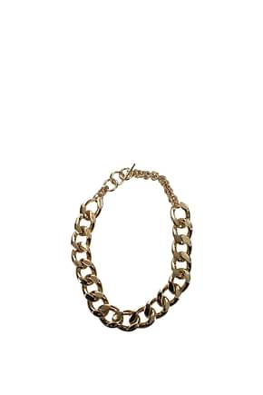 Jw Anderson Collares Mujer Metal Oro