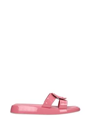 Roger Vivier Slippers and clogs Women Patent Leather Pink