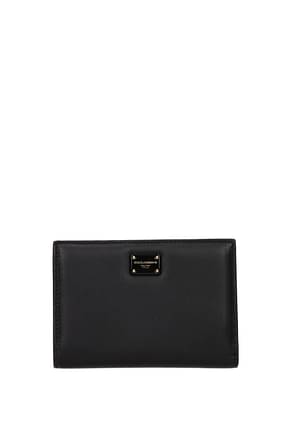 Dolce&Gabbana Wallets Women Leather Black