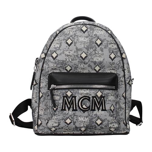 MCM Backpack and bumbags Men MMKBATQ02EG Fabric Gray Black 477,75€
