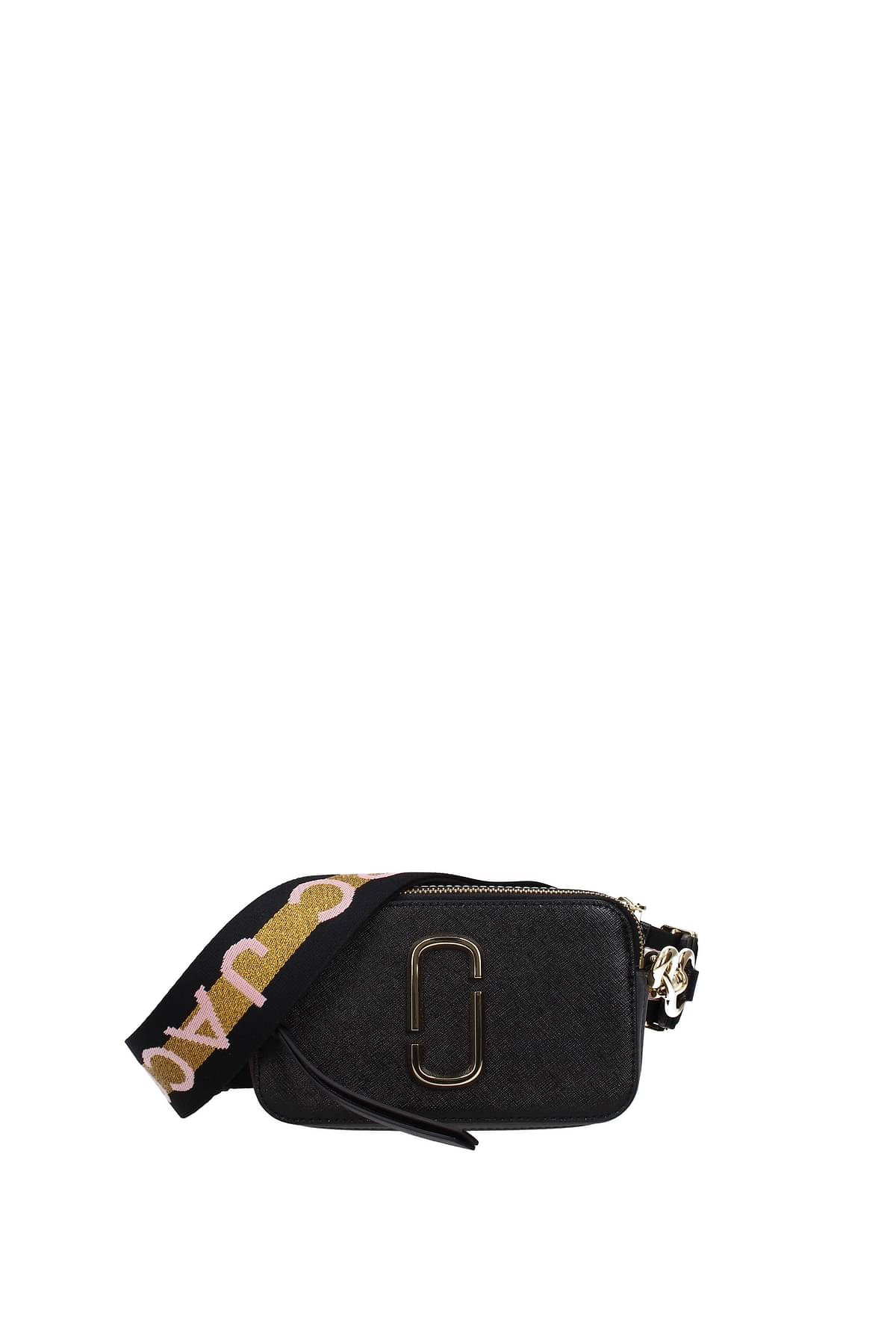 Marc Jacobs Womens Snapshot Bag Black / Burgundy – Luxe Collective
