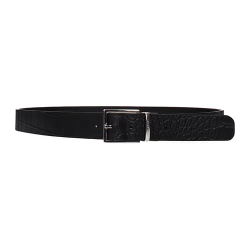 Neil Barrett Regular belts Men PBCI311N93040101 Leather Black