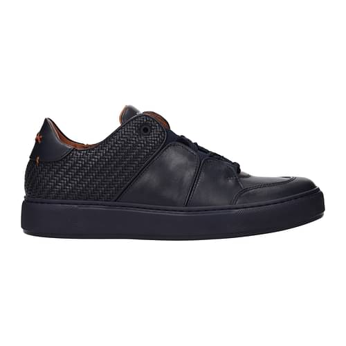 Zegna Sneakers couture Men 201LHSPTA3068XBLT Leather Blue 459,38€
