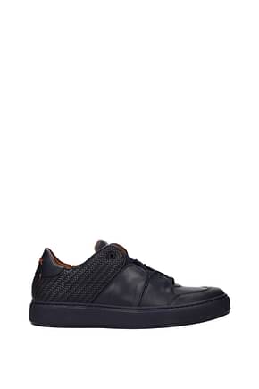 Zegna Sneakers couture Men Leather Blue
