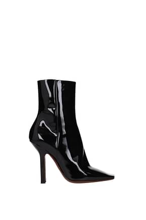 Vetements Ankle boots Women Patent Leather Black