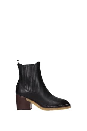 Tod's Ankle boots Women Leather Black