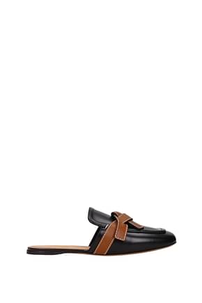 Loewe Slippers and clogs Women Leather Black