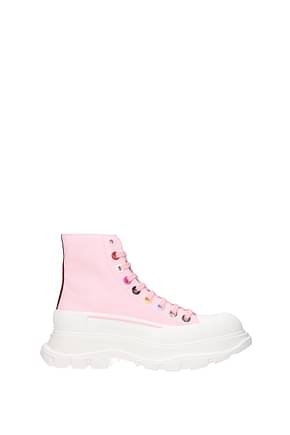 Alexander McQueen Sneakers Women Fabric  Pink