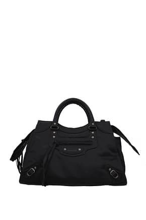Balenciaga Handbags Men Nylon Black