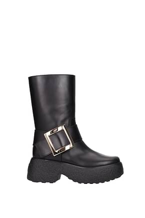 Roger Vivier Ankle boots Women Leather Black