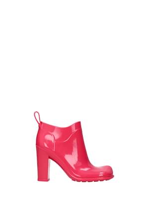Bottega Veneta टखने तक ढके जूते महिलाओं रबर गुलाबी Lollipop