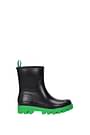 Gia Borghini Ankle boots couture Women Rubber Black Green