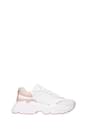 Dolce&Gabbana Sneakers daymaster Femme Cuir Blanc Rosa Poudre