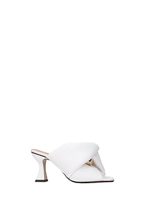 Jw Anderson Sandals Women Eco Leather White