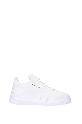 Giuseppe Zanotti Sneakers talon Men Leather White
