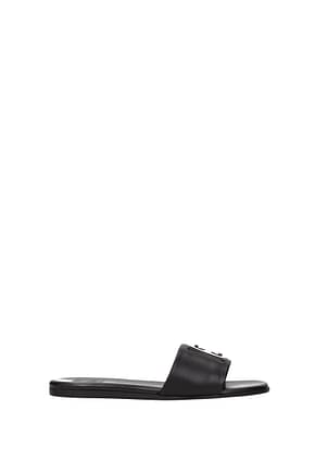 Givenchy Slippers and clogs 4g Women Leather Black