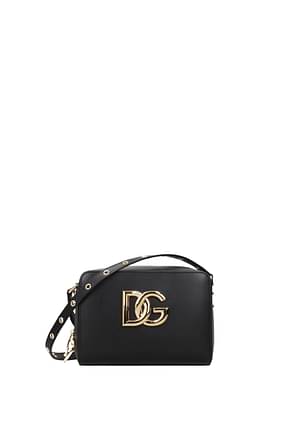 Dolce&Gabbana Crossbody Bag Women Leather Black