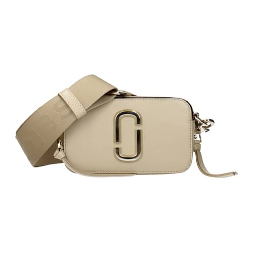 Marc by Marc Jacobs Beige Leather Bianca Clutch Marc by Marc Jacobs