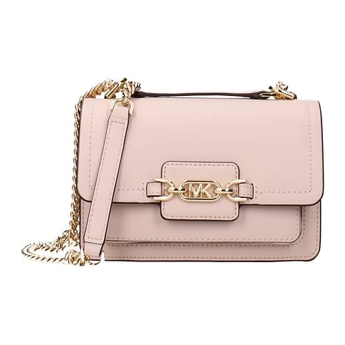 Michael Kors Shoulder Bags Heather Xs Women Leather Pink Soft Pink