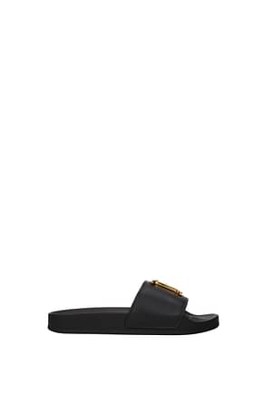 Dsquared2 Slippers and clogs Women Leather Black