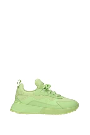 Michael Kors Sneakers theo Women Fabric  Green Aloe