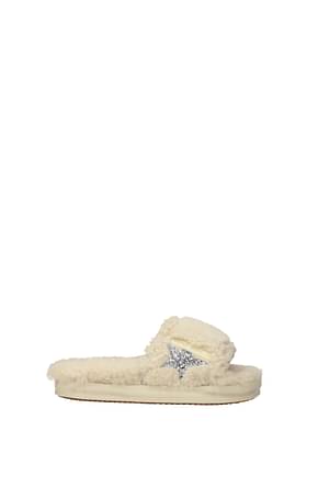 Golden Goose Slippers and clogs Women Wool Beige
