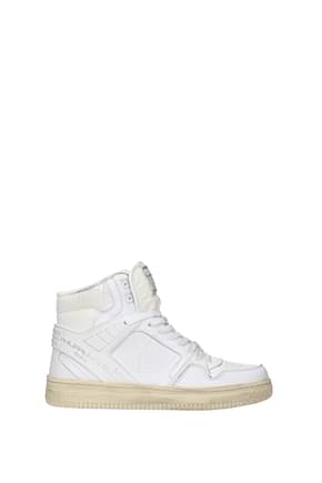 Philippe Model Sneakers Donna Pelle Bianco Bianco Sporco