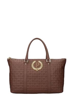 Pollini Handbags Women Leather Brown Land